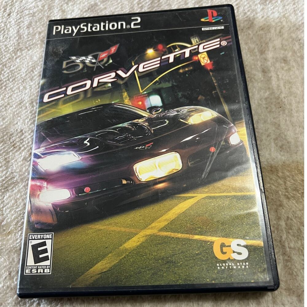 Corvette for Playstation 2 Complete in Box